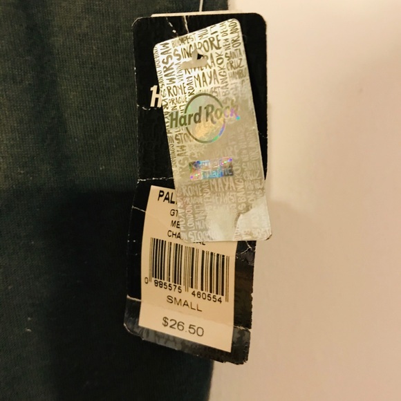 Hard Rock Guitar Co Cafe Palm Springs Shirt - Picture 3 of 6